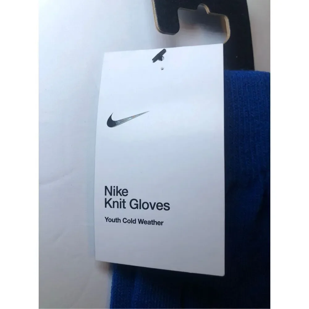 Nike Youth Gloves Cold Weather Gloves Royal Blue Size S-M